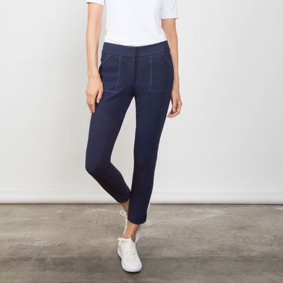 Aella Pants - Aella Ankle Skinny Pants Midnight Navy NWT